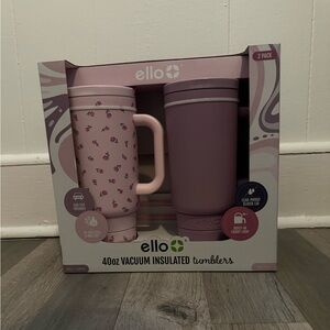 Ello Port 40oz Drinkware Set - Primrose Blooms